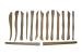 SERIE STECCHE IN LEGNO  20CM  15PZ