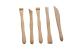 SERIE STECCHE IN LEGNO  20CM  5PZ