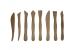 SERIE STECCHE IN LEGNO  15CM  8PZ