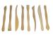 SERIE STECCHE IN LEGNO  20CM  8PZ